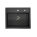 Кухонная мойка GRANULA KS-6051 черный/матовый