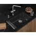 Кухонная мойка GRANULA 7309RU шварц