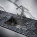 Кухонная мойка MILACIO Denia 48 Steel MC.77449 вороненая сталь