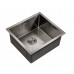 Кухонная мойка MILACIO Denia 48 Steel MC.77449 вороненая сталь
