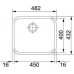 Кухонная мойка FRANKE gax 110-45 (122.0021.440) нерж. сталь