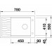 Мойка BLANCO ELON XL 6S SILGRANIT белый (524838)
