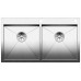 Кухонная мойка BLANCO ZEROX 400/400-IF/А 521648 нерж. сталь