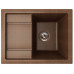 Кухонная мойка FLORENTINA Липси 660 коричневый
