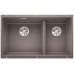 Кухонная мойка Blanco SUBLINE 430/270-U отводная арматура InFino® алюметаллик гранит 523153