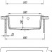Кухонная мойка DR.GANS Ника (570х510х217) Терра (25.070.D0570.405)