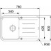 Кухонная мойка FRANKE pbg 611-78 pebel (114.0284.533) ваниль