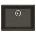 Кухонная мойка FLORTEK Ринг 500 антрацит (24.050.D0500.302)