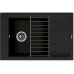 Кухонная мойка FLORENTINA липси 780Р черный (20.275.D0780.102)