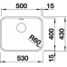 Кухонная мойка BLANCO supra 500-u (518205)