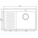 Кухонная мойка SEAMAN Eco Marino SMB-7851PLS нержавеющая сталь