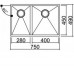 Кухонная мойка OULIN OL-F202