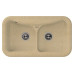 Кухонная мойка FLORENTINA Крит 860 бежевый