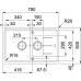 Кухонная мойка FRANKE bfg 651-78 (114.0280.897) серый