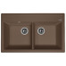 Кухонная мойка FLORENTINA липси 820 мокко (20.370.E0820.303)