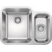Кухонная мойка Blanco SUPRA 340/180-U, чаша слева нержавеющая сталь полированная 525216