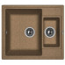 Кухонная мойка FLORENTINA Липси 580К коричневый