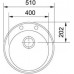 Кухонная мойка FRANKE rog 610 оникс (114.0263.253)