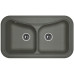 Кухонная мойка FLORENTINA Крит 860 черный (20.115.E0860.102)
