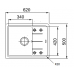 Кухонная мойка FRANKE bfg 611 c (114.0280.847) оникс фрагранит