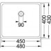 Кухонная мойка FRANKE kbx 110-45