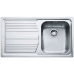 Кухонная мойка FRANKE llx 611 (101.0085.773) полированная правая