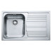 Кухонная мойка FRANKE llx 611 (101.0085.772) полированная левая