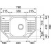 Кухонная мойка FRANKE pxn 612-e (101.0193.000) матовая с вент.