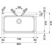 Мойка FRANKE 101.0198.559 AEX 610 нерж. сталь пол.(автомат)