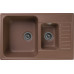 Кухонная мойка GRANFEST QUARZ GF-Z 21К терракот