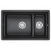 Кухонная мойка GRANULA KS-7304U чёрный