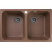 Кухонная мойка GRANFEST Quarz GF-Z15 терракот