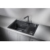 Кухонная мойка GRANULA KS-7302 чёрный