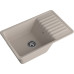 Кухонная мойка GRANFEST QUARZ GF-ZW72 песочный