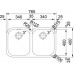 Кухонная мойка FRANKE AMX 120 нержавеющая сталь (122.0021.446)