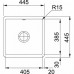 Кухонная мойка FRANKE KBK 110-40 керамика графит