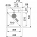 Кухонная мойка FRANKE SID 610-40 кофе (114.0489.201)