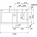 Кухонная мойка FRANKE MTK 651-100 керамика белый (124.0335.710)