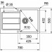 Кухонная мойка FRANKE S2D 611-78 цвет серый