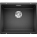 Кухонная мойка Blanco SUBLINE 500-U SILGRANIT антрацит с отв.арм. InFino (арт.523432)