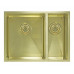 Мойка Seaman Eco Marino SME-575DR-Light Gold.A