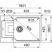 Кухонная мойка FRANKE Urban UBG 611-78L оникс