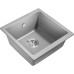 Кухонная мойка MILACIO Leon 45 Cuarzo MC.77093 серый металлик
