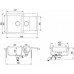 Кухонная мойка TEKA CLIVO 60 B-TQ ALUGRAUMETALLIC