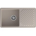 Кухонная мойка GRANFEST QUARZ GF-ZL53 песочный