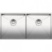 Кухонная мойка BLANCO ZEROX 400/400-U нерж.сталь зеркальная полировка с отв. арм. InFino (арт.521620