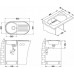 Кухонная мойка ALVEUS Form 40 NAT-90 832X437 (в комплекте с сифоном)