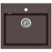 Кухонная мойка AQUASANITA Quadro SQQ100W (cerrus 120)