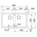 Кухонная мойка FRANKE BFG 620-86 оникс (114.0276.140)