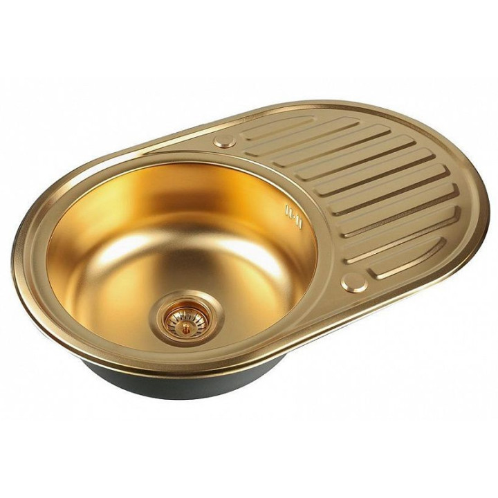 Кухонная мойка ZORG INOX PVD SZR 7750 бронза